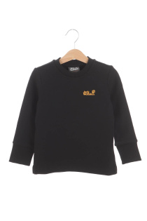 Jack Wolfskin Детска блуза в Черно