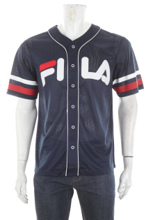 FILA Ανδρικό πουκάμισο σε Σκούρο μπλε