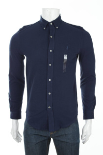 Polo by Ralph Lauren Ανδρικό πουκάμισο σε Σκούρο μπλε