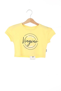 Vingino Παιδικό T-shirt σε Κίτρινο