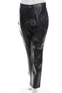River Island Γυναικείο δερμάτινο παντελόνι σε Μαύρο