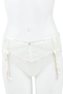 Rouge Gorge Γυναικείος ζαρτιέρας σε Λευκό